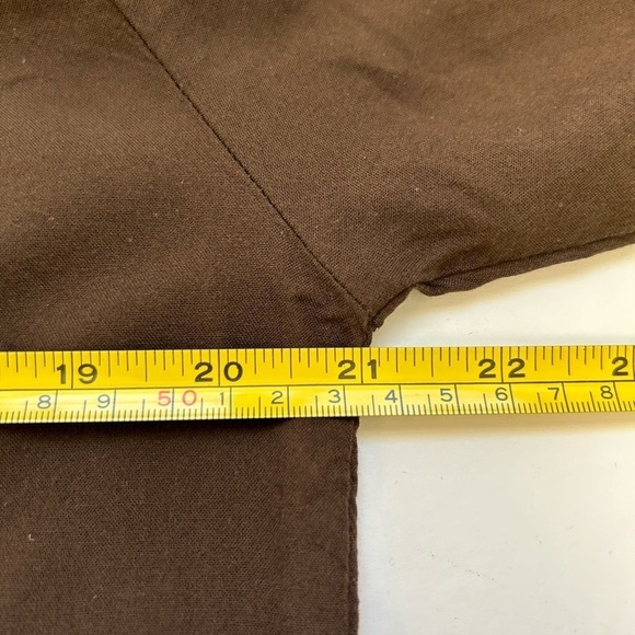 ARIAT/ RARE/ Vintage/ Brown Long Sleeve/ top with cut out design in back, LG - Picture 8 of 9